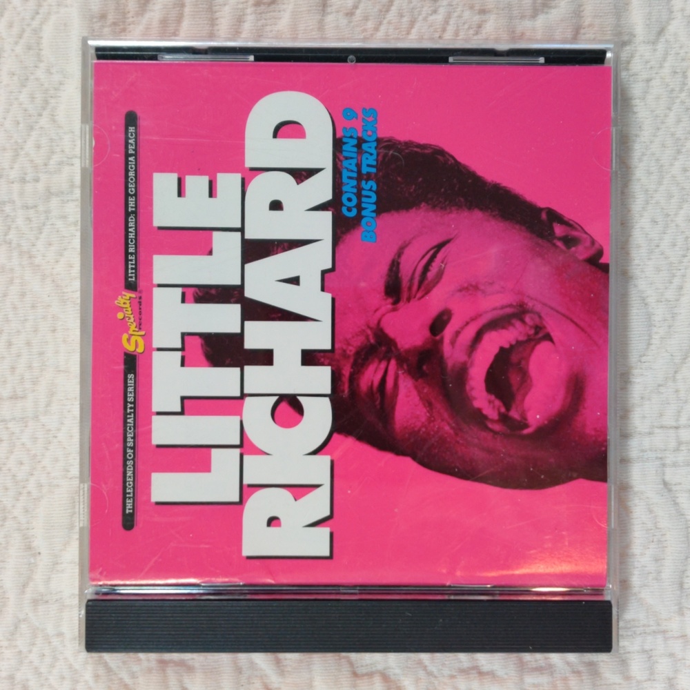 Little Richard, The Georgia Peach Vintage 1991 CD Music Disk